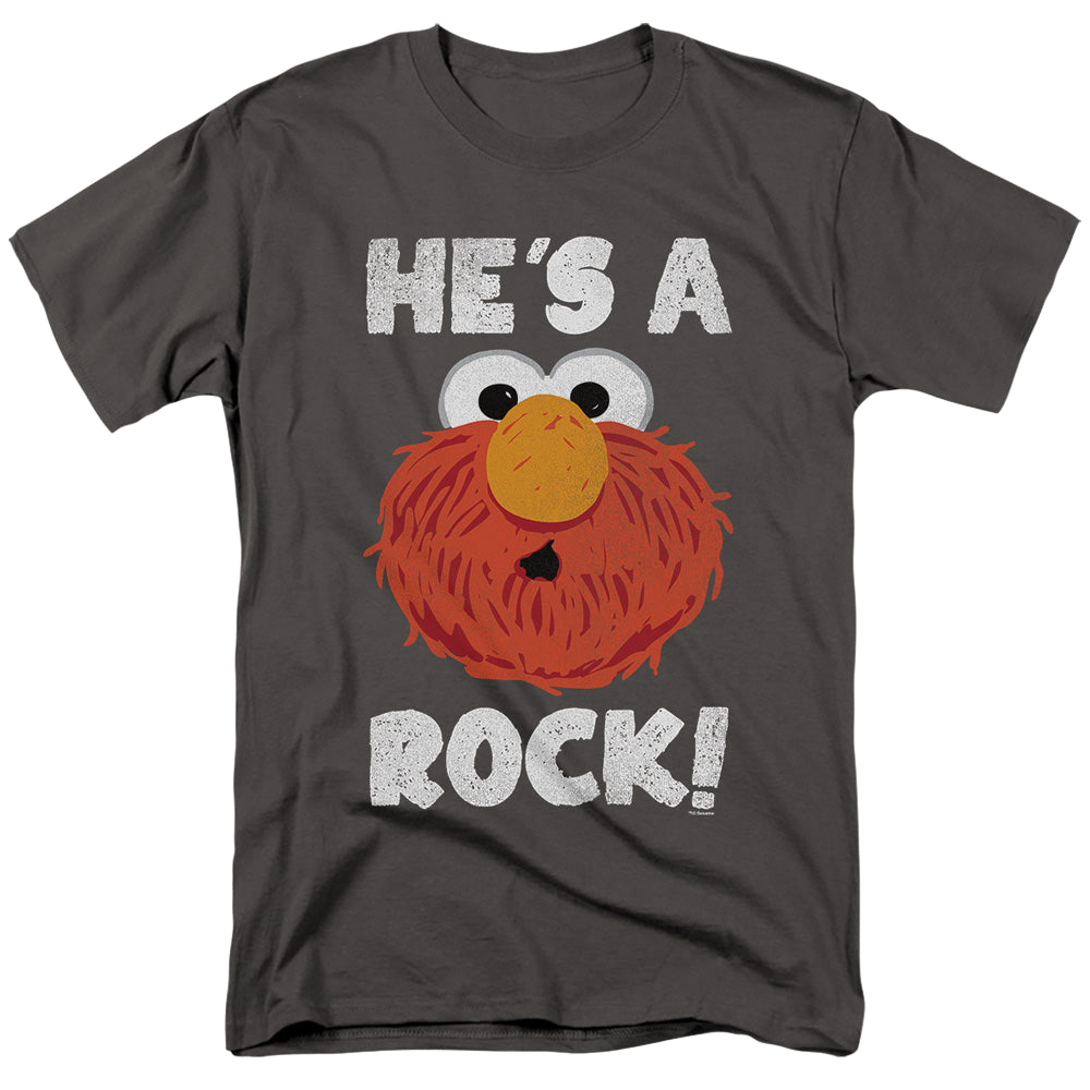 Sesame Street He'S A Rock - Men's Regular Fit T-Shirt Men's Regular Fit T-Shirt Sesame Street