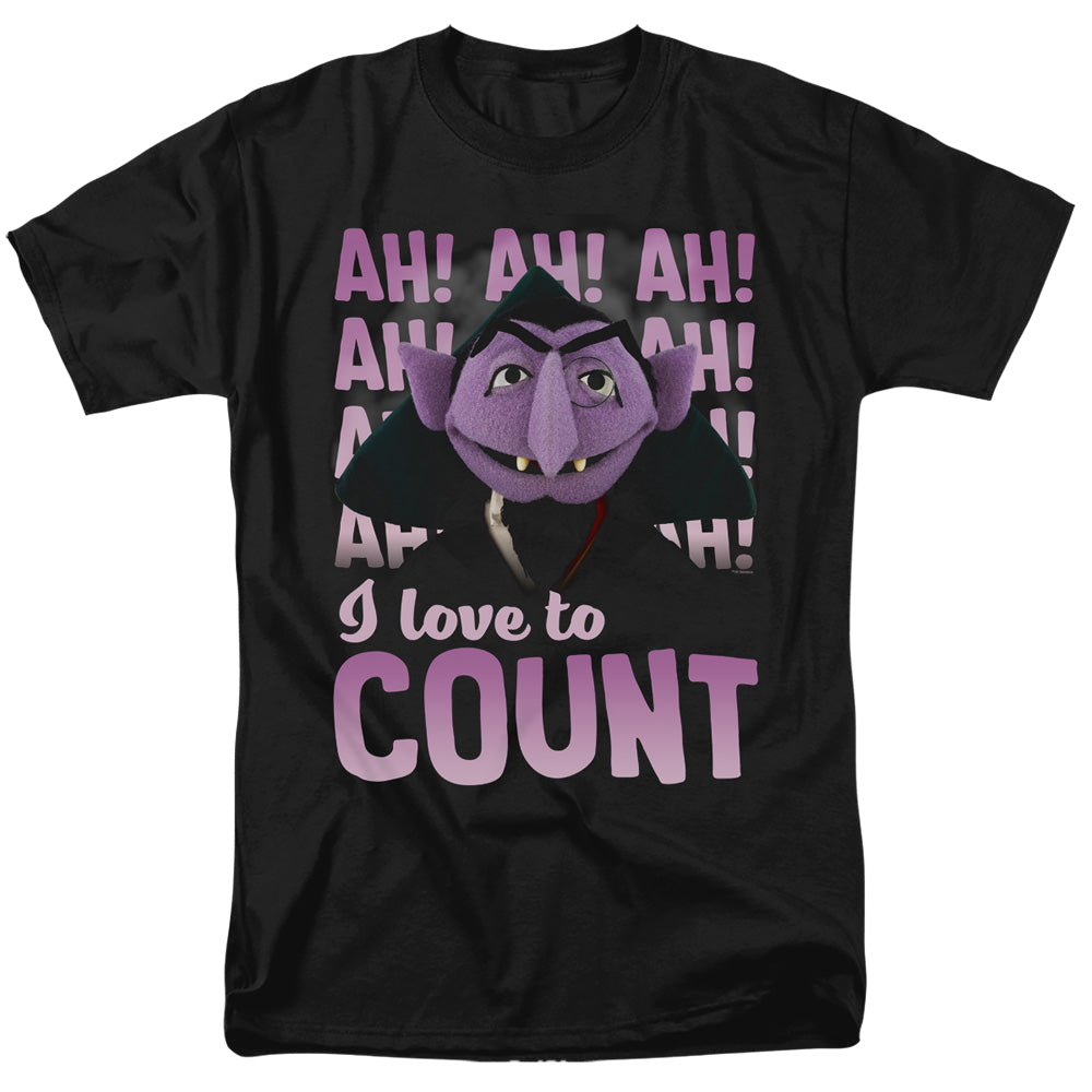 Sesame Street The Count Ah! Ah! Ah! - Men's Regular Fit T-Shirt Men's Regular Fit T-Shirt Sesame Street