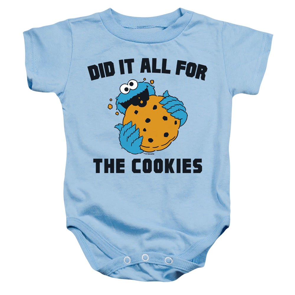 Sesame Street All For The Cookies - Baby Bodysuit Baby Bodysuit Sesame Street