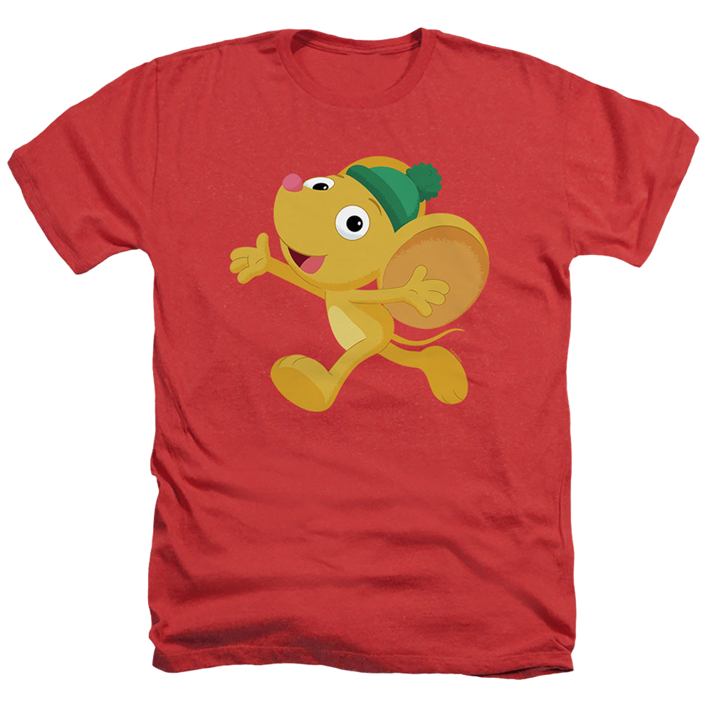 Sesame Street Furry Friend, Little Mouse - Men's Heather T-Shirt Men's Heather T-Shirt Sesame Street