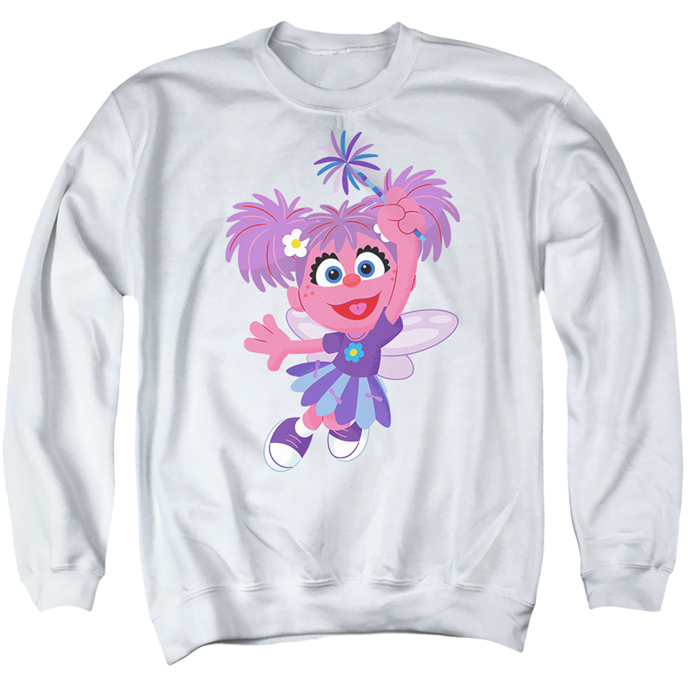 Sesame Street Furry Friends Forever! Abby Cadabby - Men's Crewneck Sweatshirt Men's Crewneck Sweatshirt Sesame Street