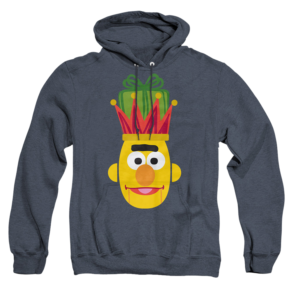 Sesame Street Christmas Nutcracker Bert - Heather Pullover Hoodie Heather Pullover Hoodie Sesame Street