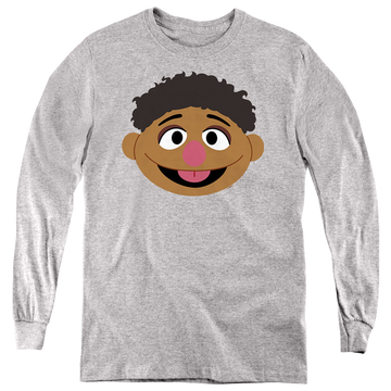Sesame Street Tamir Face - Youth Long Sleeve T-Shirt Youth Long Sleeve T-Shirt Sesame Street