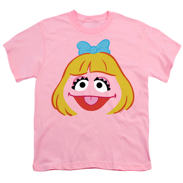 Sesame Street Prairie Dawn Face - Youth T-Shirt Youth T-Shirt (Ages 8-12) Sesame Street