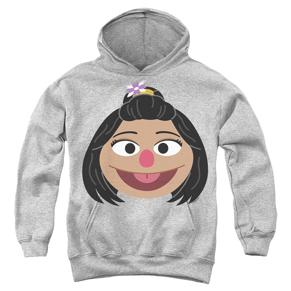 Sesame Street Ji-Young Face - Youth Hoodie Youth Hoodie (Ages 8-12) Sesame Street