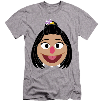 Sesame Street Ji-Young Face - Men's Premium Slim Fit T-Shirt Men's Premium Slim Fit T-Shirt Sesame Street