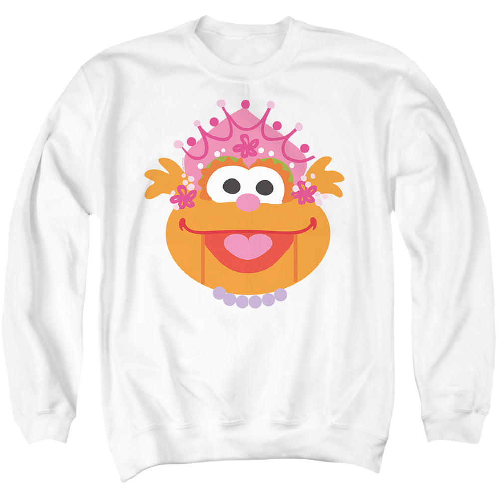 Sesame Street Christmas Nutcracker Zoey - Men's Crewneck Sweatshirt Men's Crewneck Sweatshirt Sesame Street