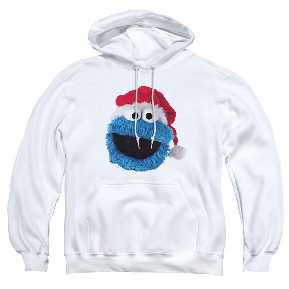 Sesame Street Cookie Monster Christmas Hat - Pullover Hoodie Pullover Hoodie Sesame Street