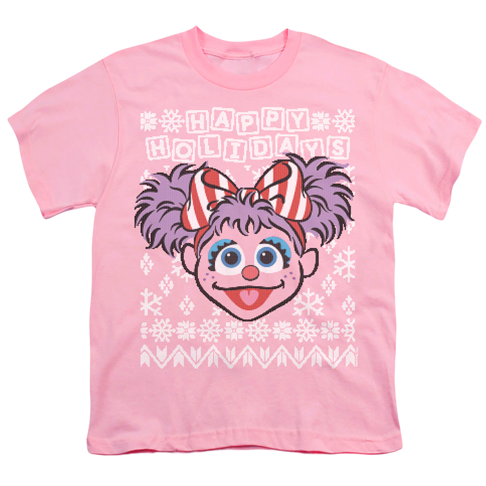 Sesame Street Abby Cadabby Ugly Christmas - Youth T-Shirt Youth T-Shirt (Ages 8-12) Sesame Street