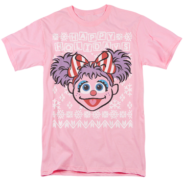 Sesame Street Abby Cadabby Ugly Christmas - Men's Regular Fit T-Shirt Men's Regular Fit T-Shirt Sesame Street