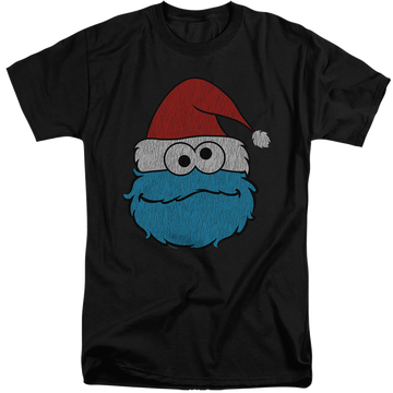 Sesame Street Cookie Monster Christmas - Men's Tall Fit T-Shirt Men's Tall Fit T-Shirt Sesame Street
