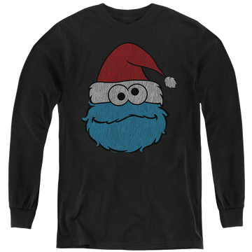 Sesame Street Cookie Monster Christmas - Youth Long Sleeve T-Shirt Youth Long Sleeve T-Shirt Sesame Street