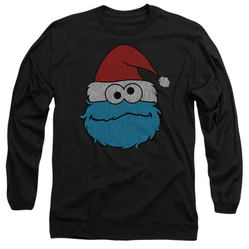 Sesame Street Cookie Monster Christmas - Men's Long Sleeve T-Shirt Men's Long Sleeve T-Shirt Sesame Street