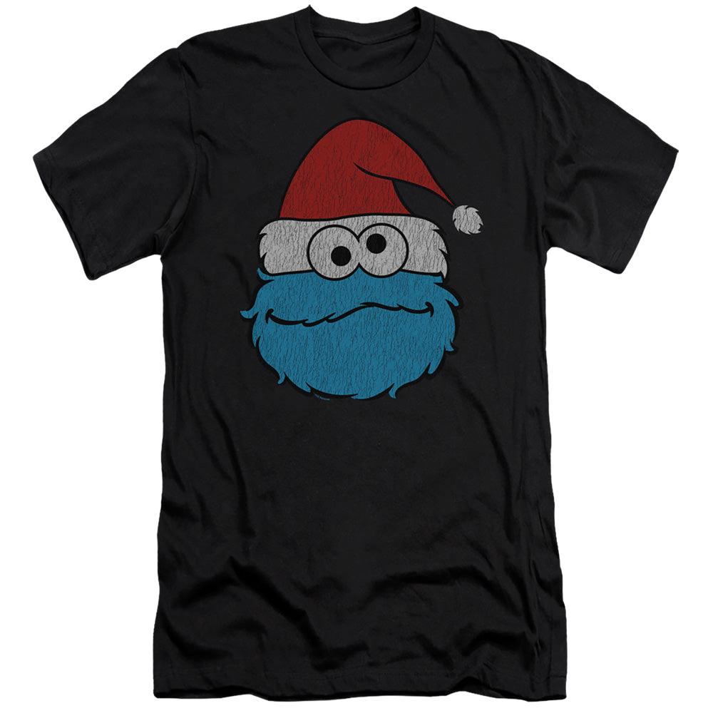 Sesame Street Cookie Monster Christmas - Men's Premium Slim Fit T-Shirt Men's Premium Slim Fit T-Shirt Sesame Street