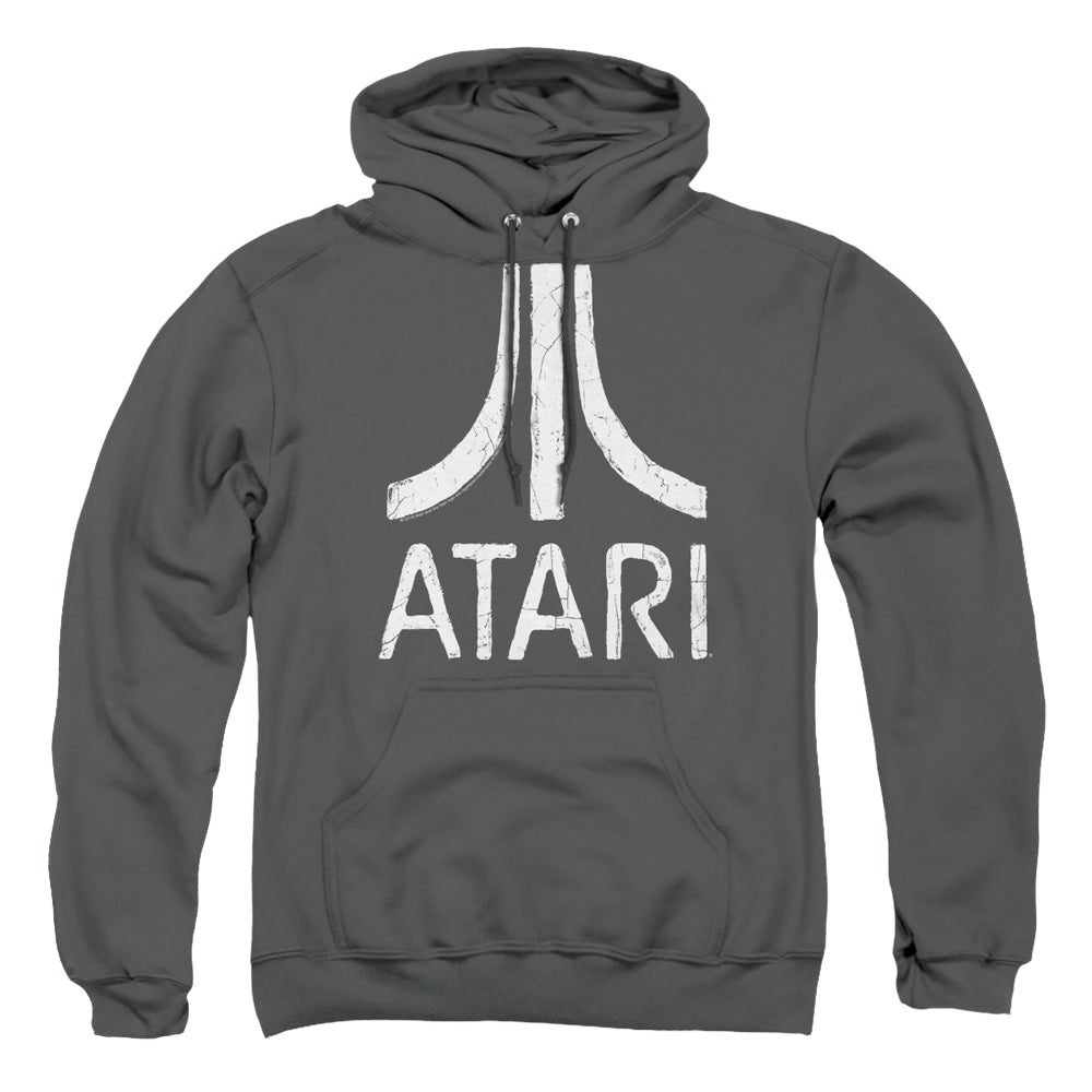 Atari Rough Logo - Pullover Hoodie Pullover Hoodie Atari