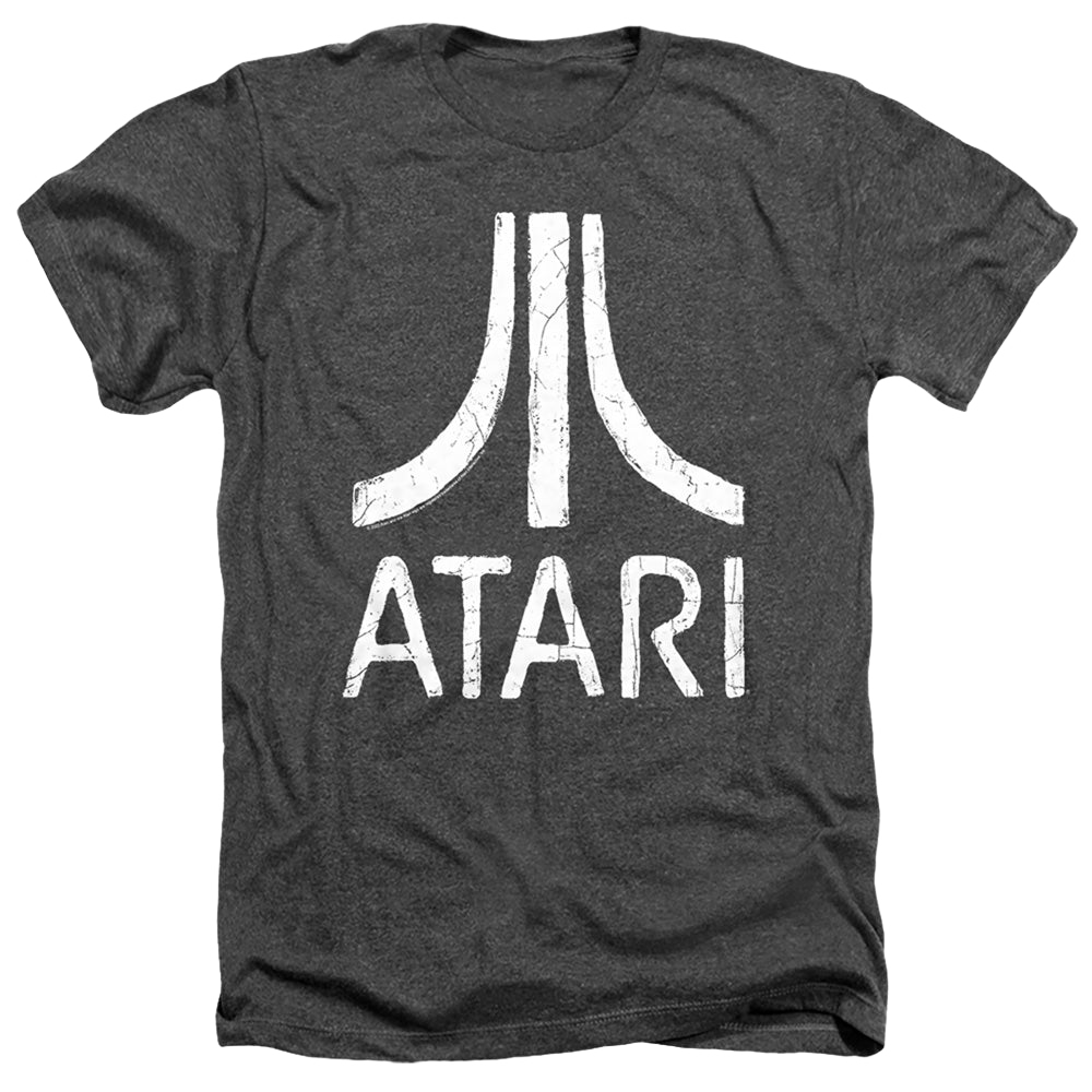 Atari Rough Logo - Men's Heather T-Shirt Men's Heather T-Shirt Atari