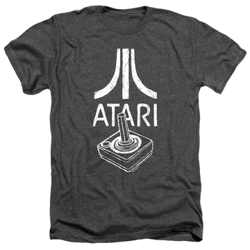 Atari Joystick Logo - Men's Heather T-Shirt Men's Heather T-Shirt Atari