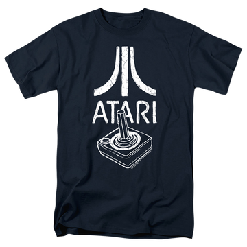 Atari Joystick Logo - Men's Regular Fit T-Shirt Men's Regular Fit T-Shirt Atari