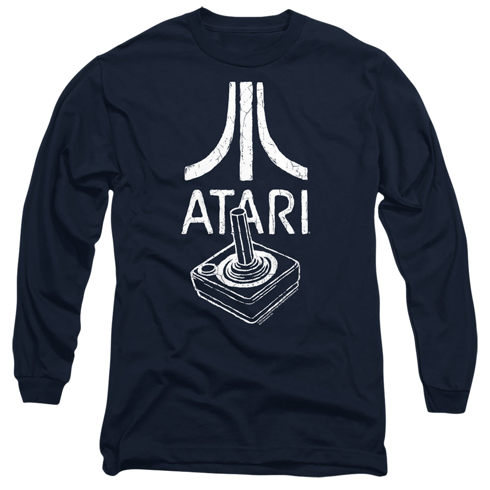 Atari Joystick Logo - Men's Long Sleeve T-Shirt Men's Long Sleeve T-Shirt Atari