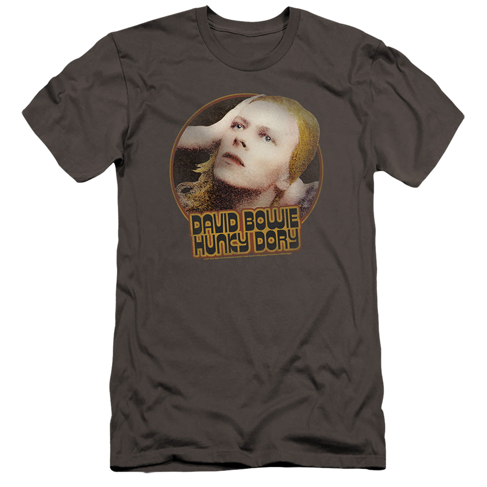 David Bowie Hunky Dory Circle - Men's Premium Slim Fit T-Shirt Men's Premium Slim Fit T-Shirt David Bowie