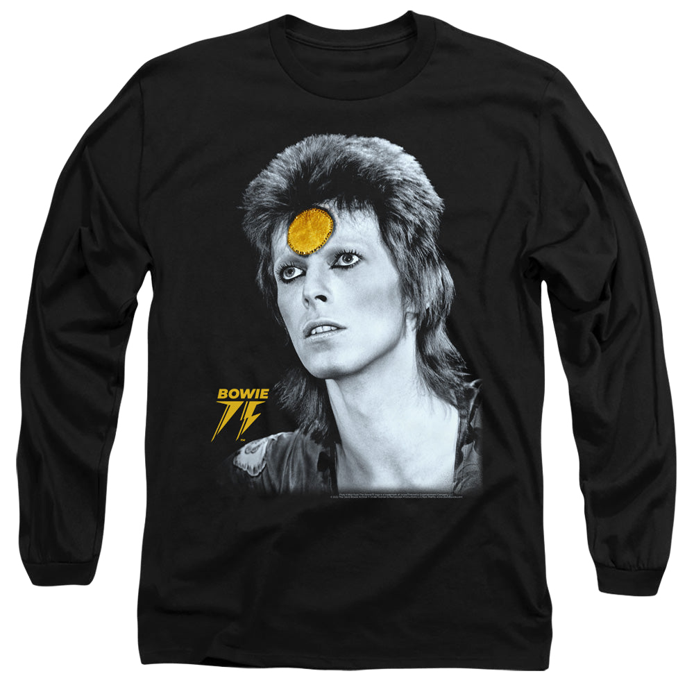David Bowie Golden Bowie - Men's Long Sleeve T-Shirt Men's Long Sleeve T-Shirt David Bowie