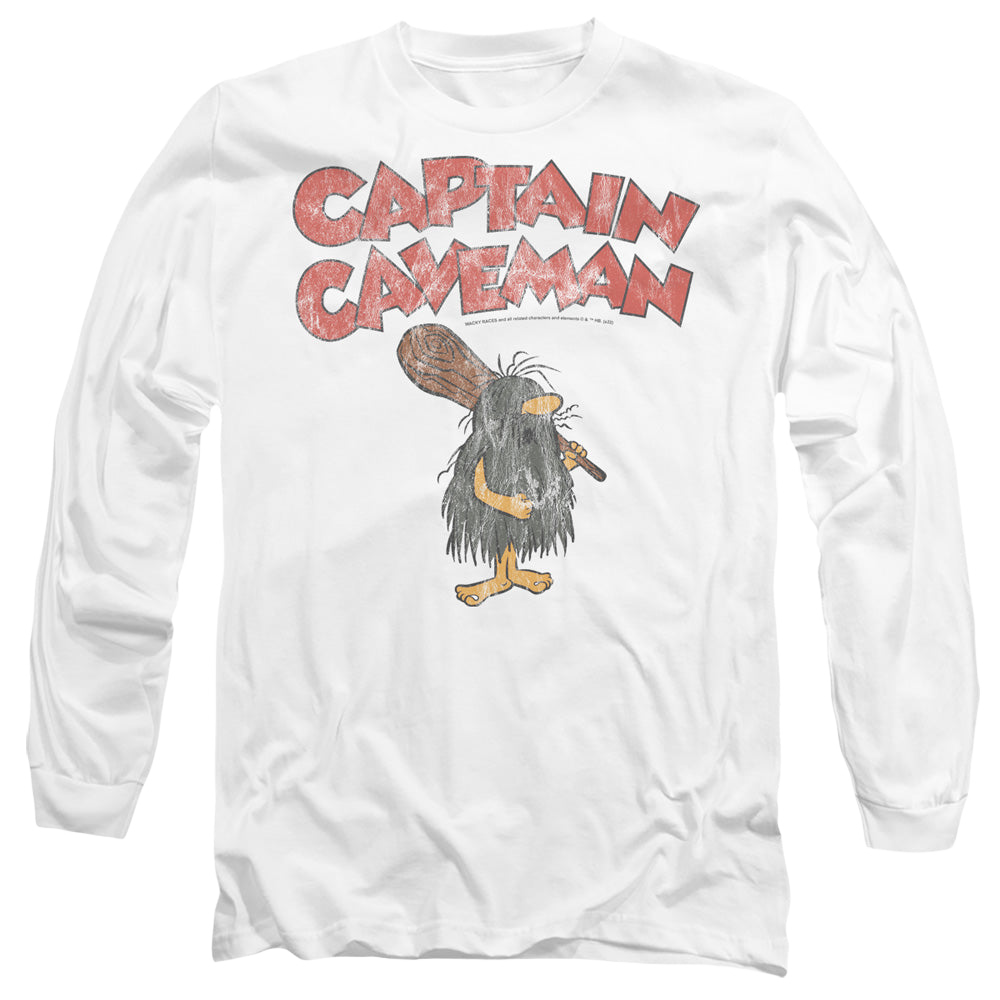 Wacky Races Captain Caveman 2 - Men's Long Sleeve T-Shirt Men's Long Sleeve T-Shirt Wacky Races
