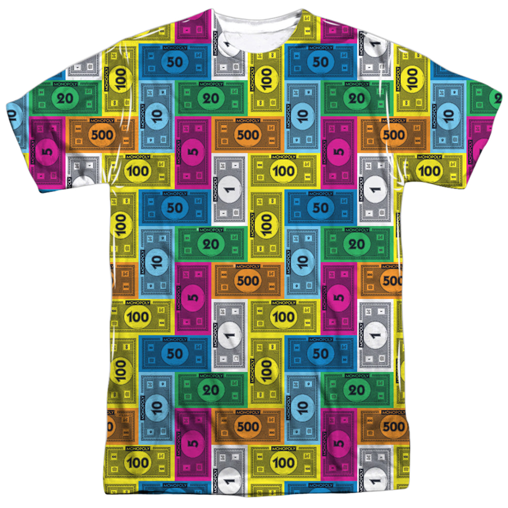 Monopoly Cash Rich - Men's All-Over Print T-Shirt Men's All-Over Print T-Shirt Monopoly
