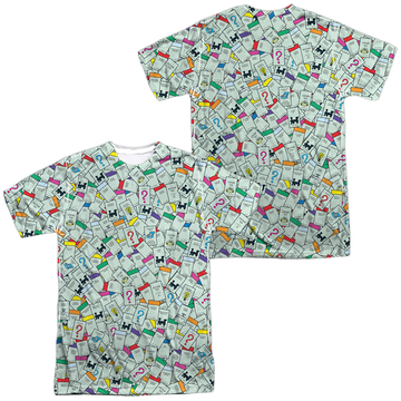 Monopoly Hasbro Property Spaces men's all-over print t-shirt