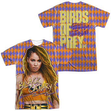 Birds of Prey Black Canary men's all-over print t-shirt