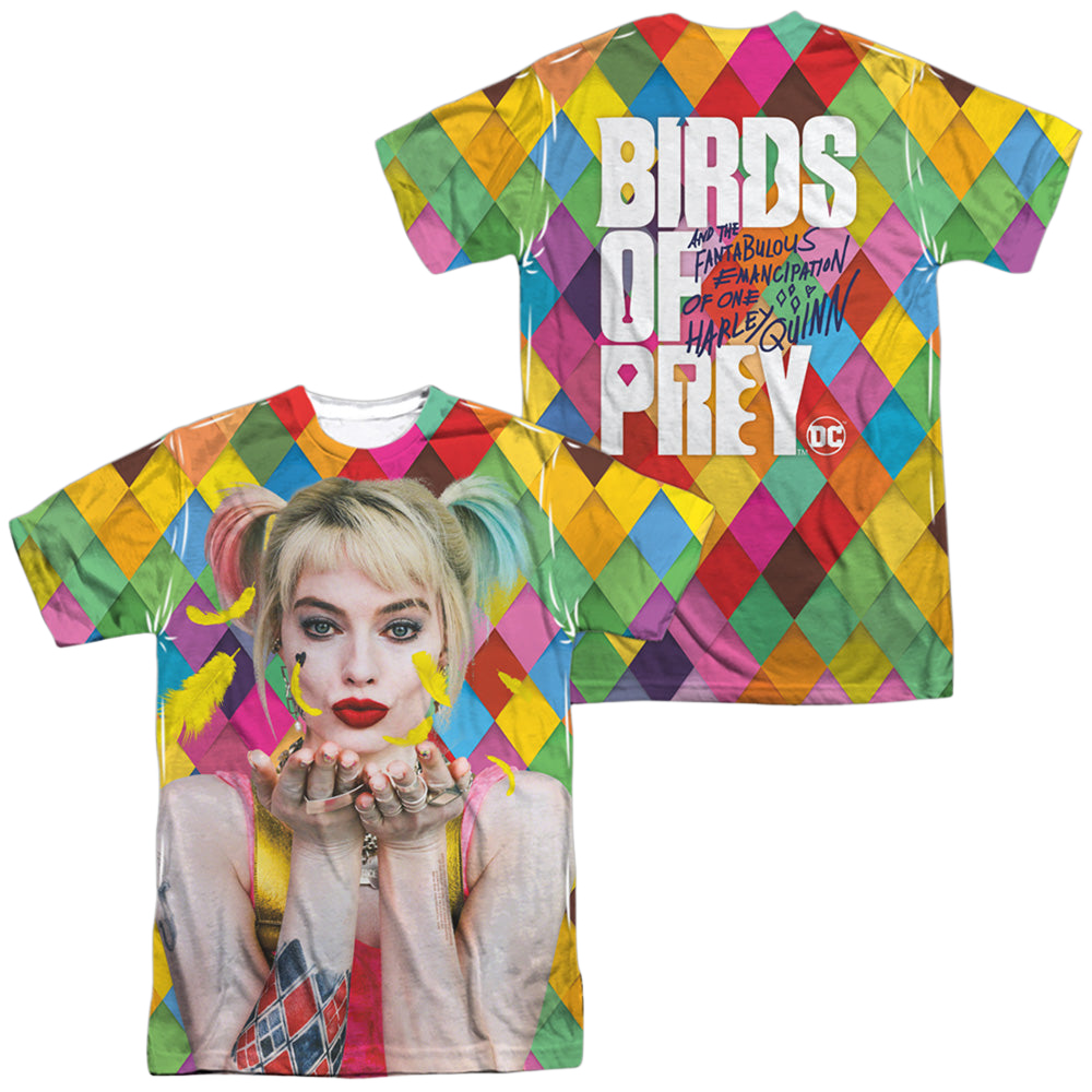 Birds of Prey Feathers (Front/Back Print) - Men's All-Over Print T-Shirt Men's All-Over Print T-Shirt Birds of Prey