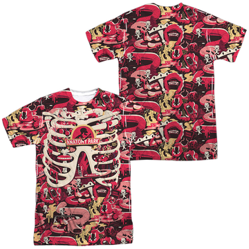 Rick and Morty Anatomy Park men's all-over print t-shirt