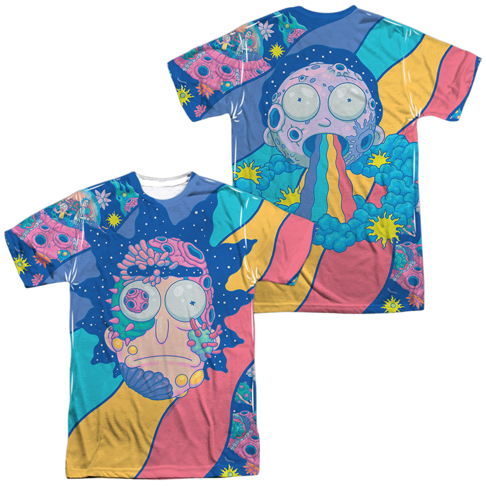 Rick and Morty Goodbye - Men's All-Over Print T-Shirt Men's All-Over Print T-Shirt Rick and Morty
