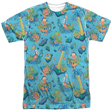 Rick and Morty Ricktanical men's all-over print t-shirt