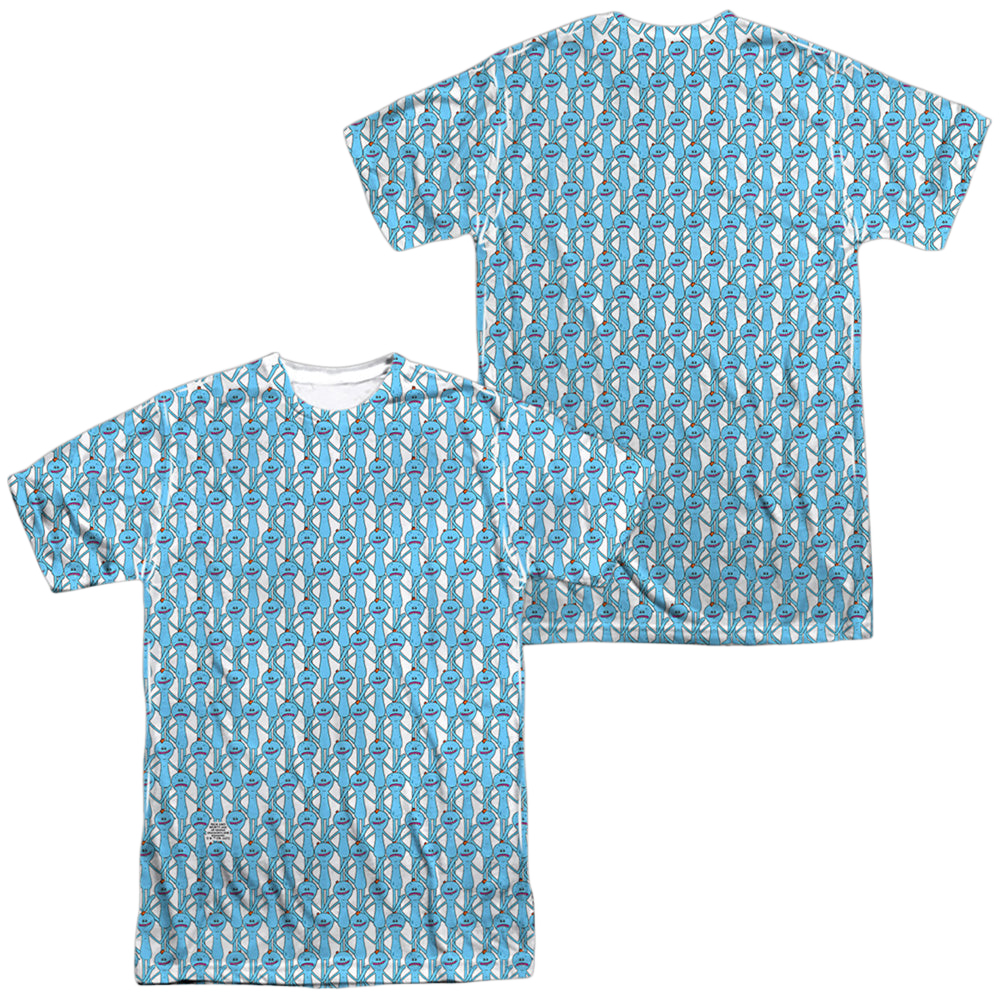 Rick and Morty Mr Meeseeks - Men's All-Over Print T-Shirt Men's All-Over Print T-Shirt Rick and Morty