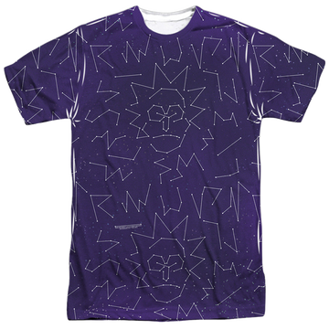 Rick and Morty Stars men's all-over print t-shirt
