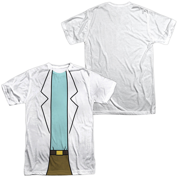 Rick and Morty Rick Lab Coat men's all-over print t-shirt