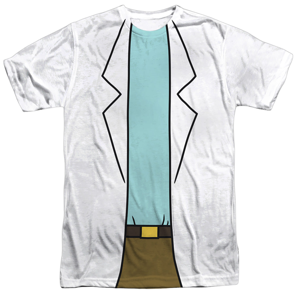 Rick and Morty Rick Lab Coat - Men's All-Over Print T-Shirt Men's All-Over Print T-Shirt Rick and Morty