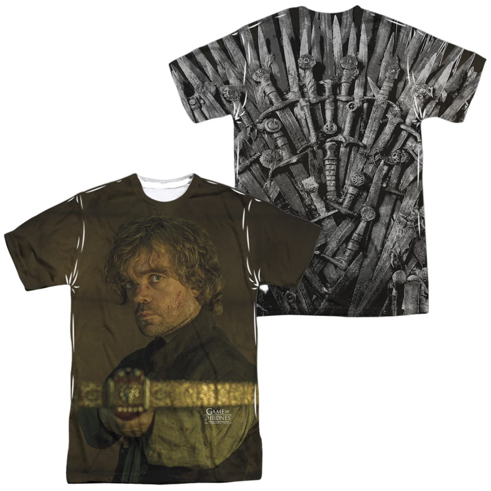 Game of Thrones Tyrion For The Throne (Front/Back Print) - Men's All-Over Print T-Shirt Men's All-Over Print T-Shirt Game of Thrones