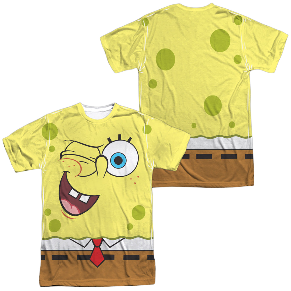 SpongeBob SquarePants Wink Face - Men's All-Over Print T-Shirt Men's All-Over Print T-Shirt SpongeBob SquarePants