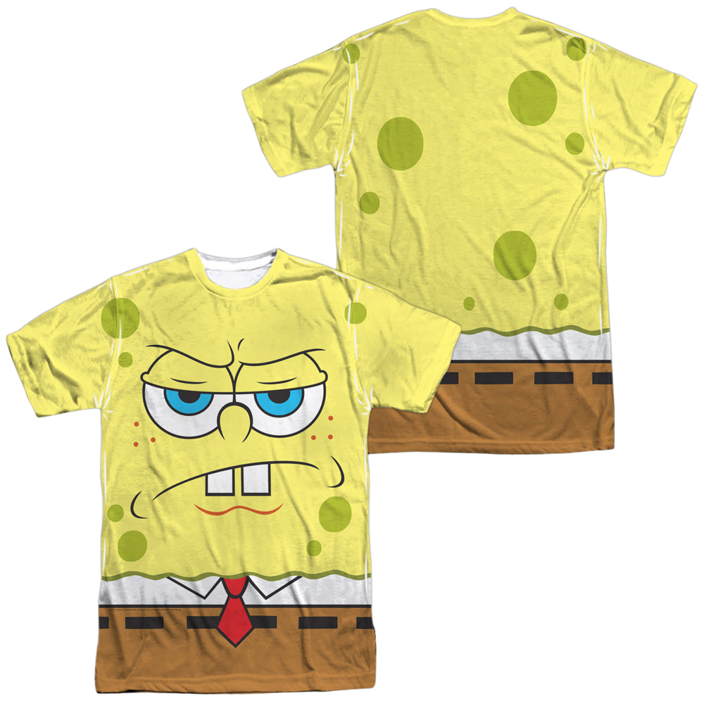 SpongeBob SquarePants Angry Face - Men's All-Over Print T-Shirt Men's All-Over Print T-Shirt SpongeBob SquarePants