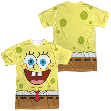 SpongeBob SquarePants Goofy Face men's all-over print t-shirt