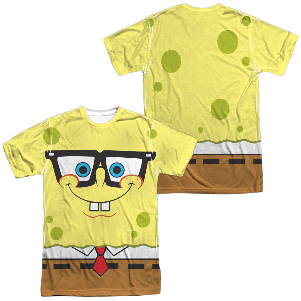 SpongeBob SquarePants Nerd Face - Men's All-Over Print T-Shirt Men's All-Over Print T-Shirt SpongeBob SquarePants