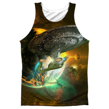 Star Trek The Next Generation Battle Ships men's all-over print tank