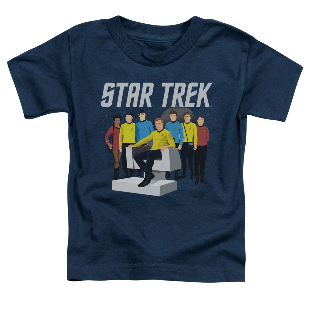 Star Trek The Original Series Vector Crew - Kid's T-Shirt Kid's T-Shirt (Ages 4-7) Star Trek