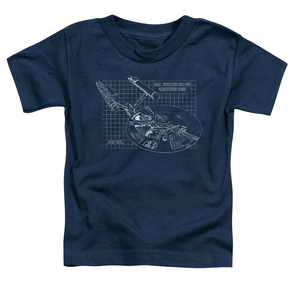 Star Trek The Original Series Enterprise Prints - Kid's T-Shirt Kid's T-Shirt (Ages 4-7) Star Trek