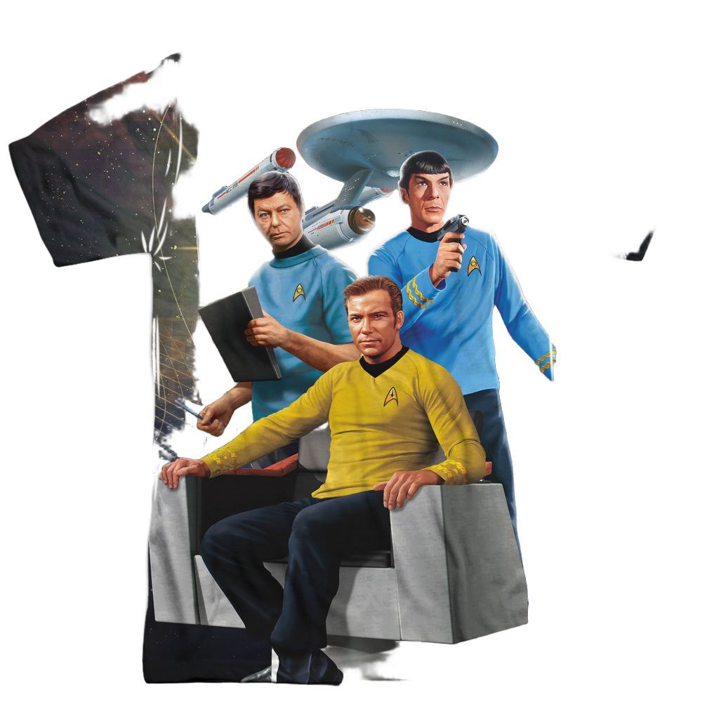 Star Trek The Original Series Kirk Spock Mccoy - Men's All-Over Print T-Shirt Men's All-Over Print T-Shirt Star Trek