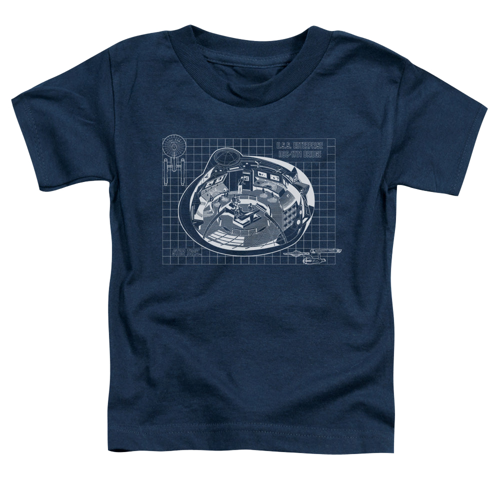 Star Trek The Original Series Bridge Prints - Kid's T-Shirt Kid's T-Shirt (Ages 4-7) Star Trek
