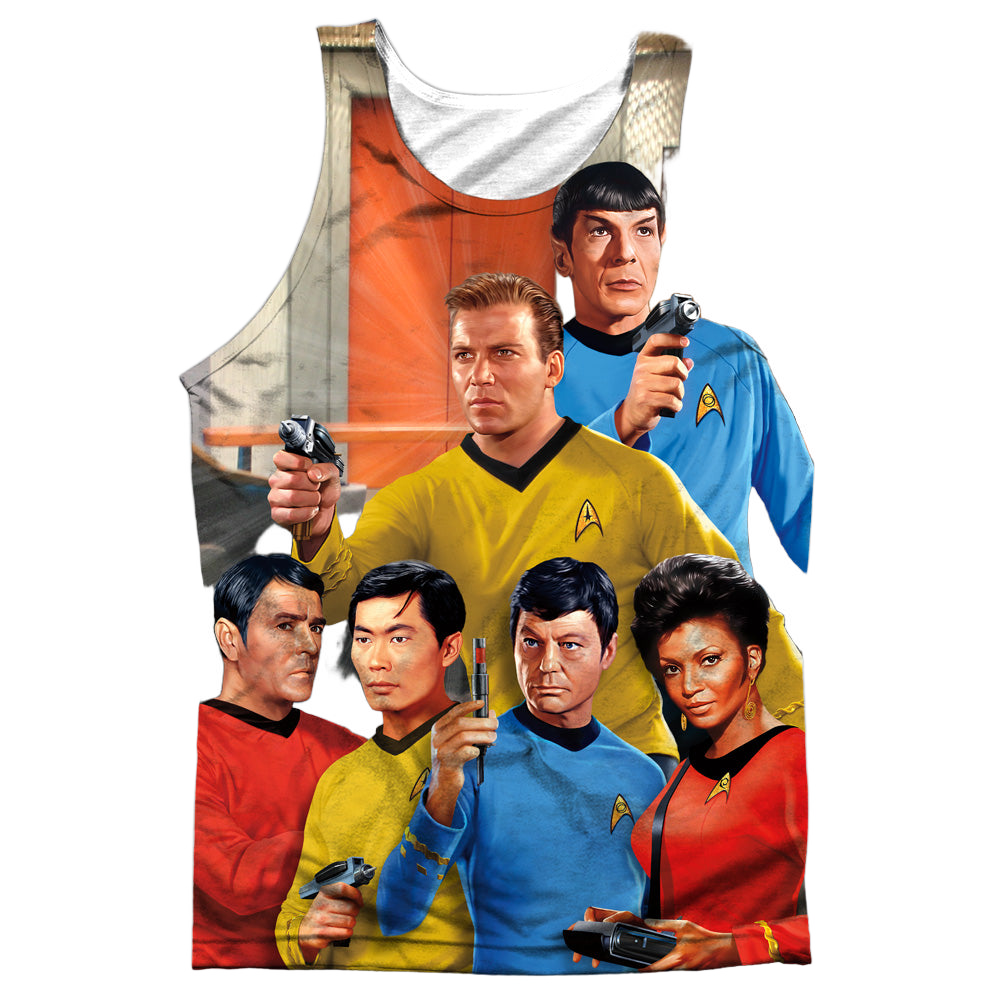 Star Trek The Original Series Bridge - Men's All Over Print Tank Top Men's All Over Print Tank Star Trek