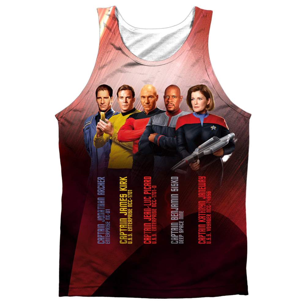 Star Trek The Original Series Captains - Men's All Over Print Tank Top Men's All Over Print Tank Star Trek