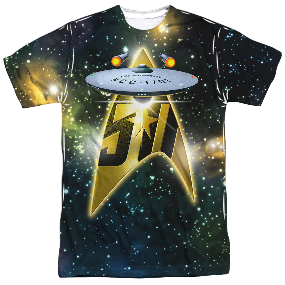 Star Trek The Original Series 50Th Ship - Men's All-Over Print T-Shirt Men's All-Over Print T-Shirt Star Trek